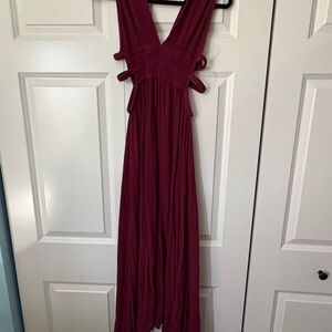 Windsor Burgundy Maxi Dress